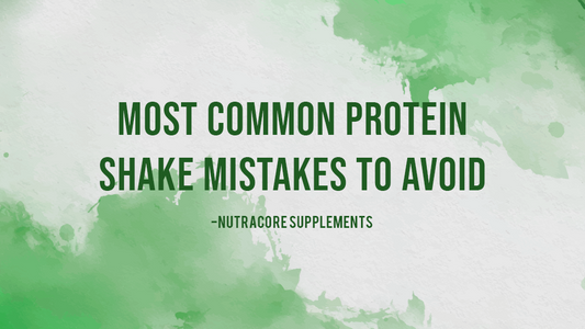 Most Common Protein Shake Mistakes to avoid
