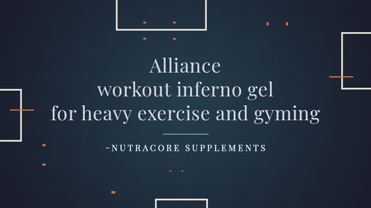 Alliance workout inferno gel for heavy exercise and gyming