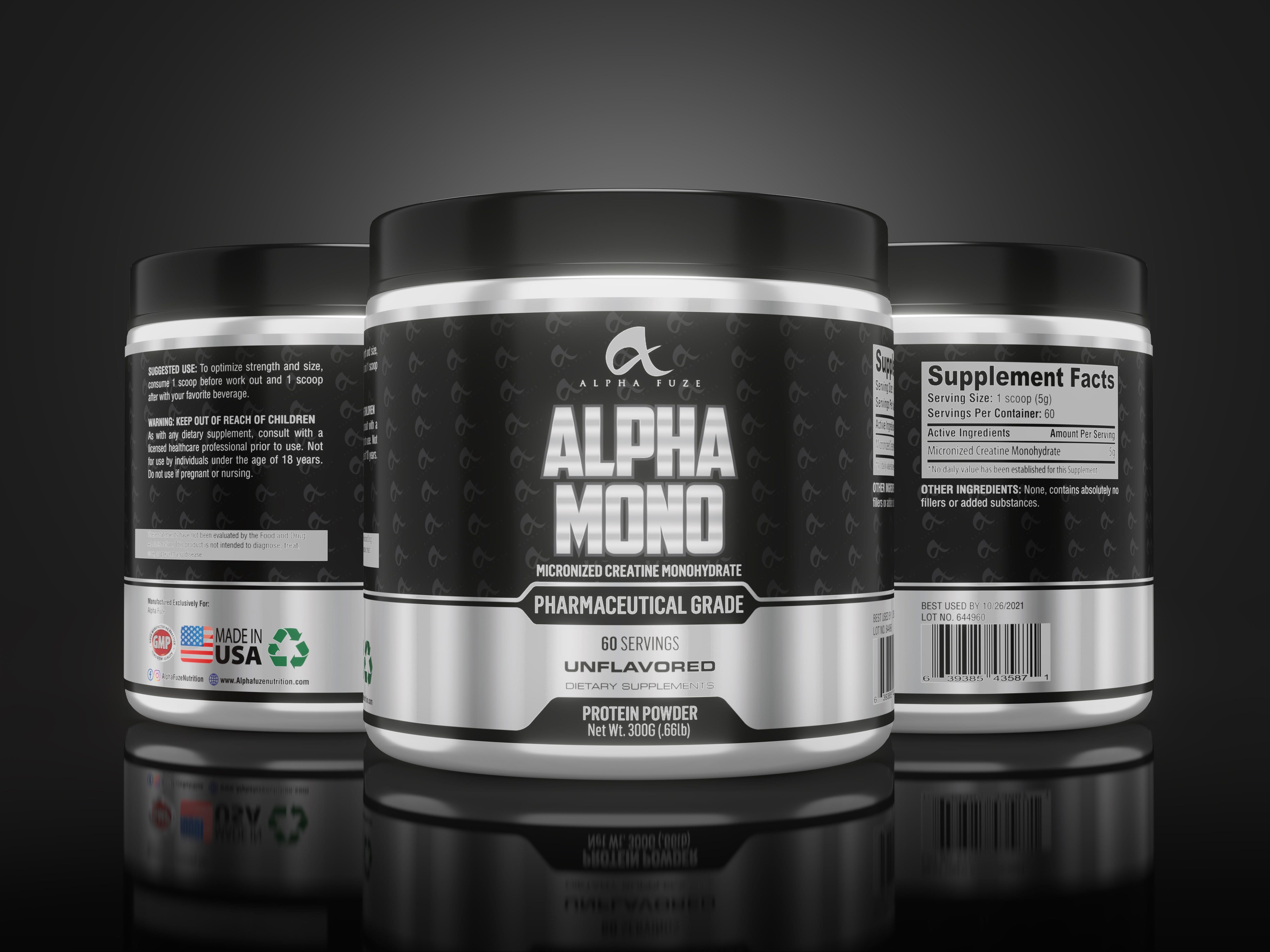 Alpha Fuze Single ALPHA- MONO creatine