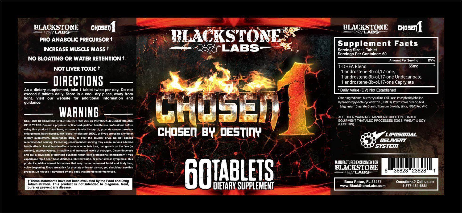 Blackstone Labs: CHOSEN1 - NutraCore Manalapan - Vitamin & Supplement and CBD Store